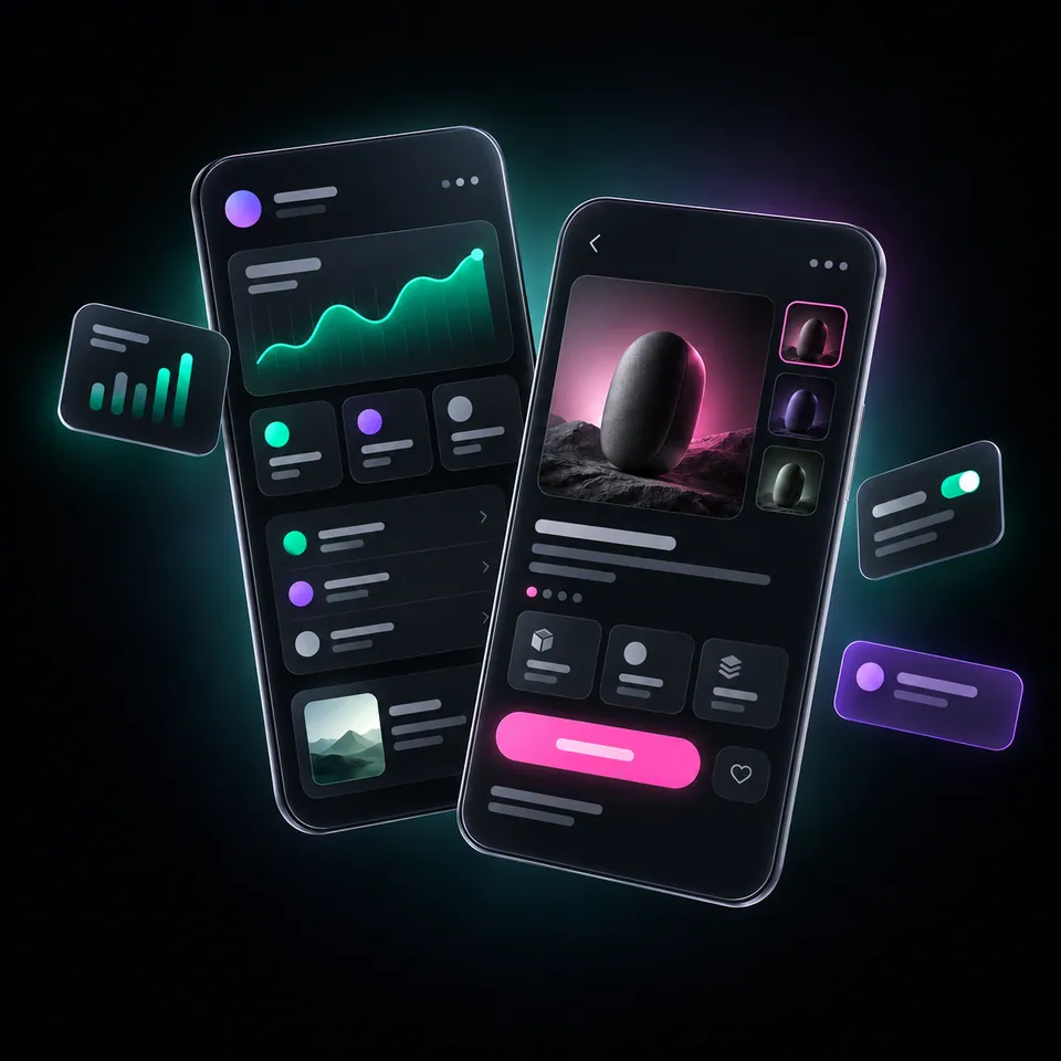 App & Software interface illustration