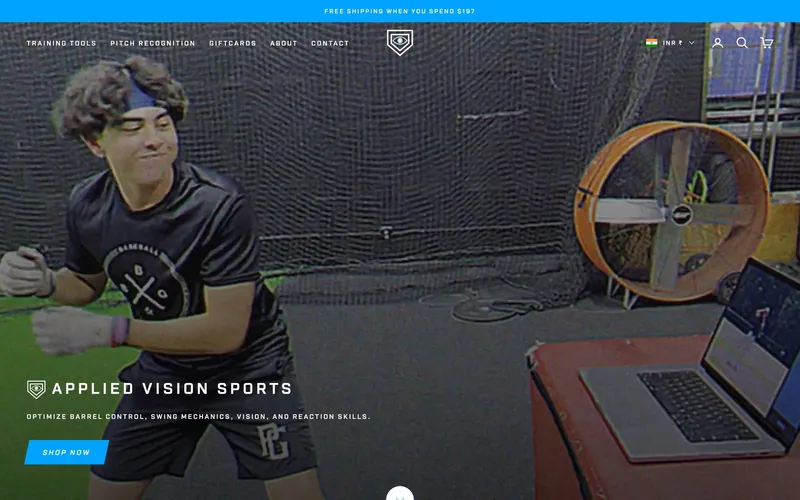 Applied Vision Baseball homepage