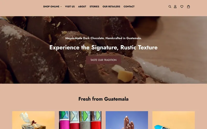 Diego’s Chocolate storefront