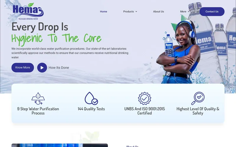 Hema Uganda storefront