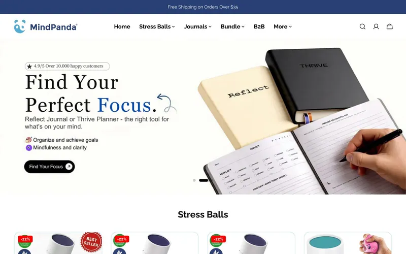 MindPanda homepage